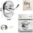 Gancio appendiabiti vestiario parete attrezzature bagno accessori design moderno