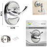 DRIWEI Gancio appendiabiti vestiario parete attrezzature bagno acce...