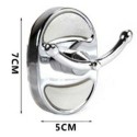 Gancio appendiabiti vestiario parete attrezzature bagno accessori design moderno