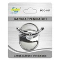 Gancio appendiabiti vestiario parete attrezzature bagno accessori design moderno