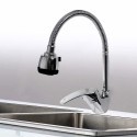 Rubinetto miscelatore casa cucina lavanderia design moderno arredamento 2 getti