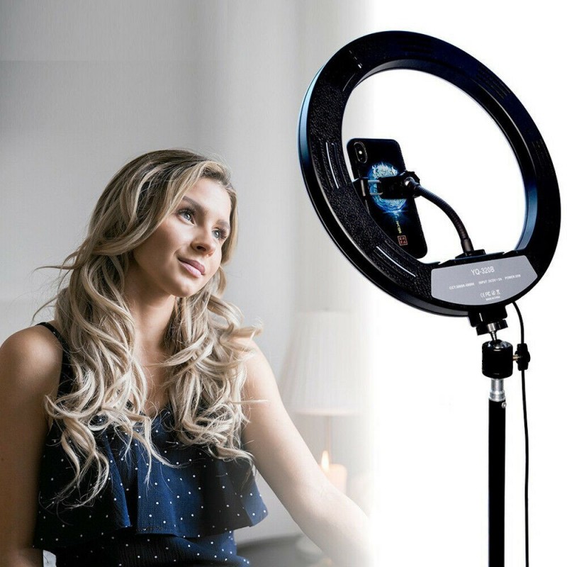 Anello luminoso LED treppiedi 2 M fotografia cellulare video live streaming luce