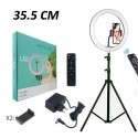 Anello luminoso LED treppiedi 2 M fotografia cellulare video live streaming luce