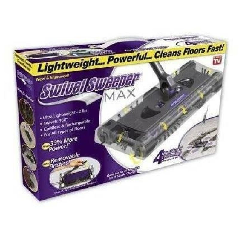 DOBO Scopa elettrica con batteria ricaricabile e manico snodabile S...