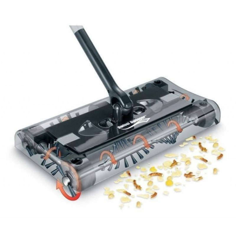 DOBO Scopa elettrica con batteria ricaricabile e manico snodabile S...