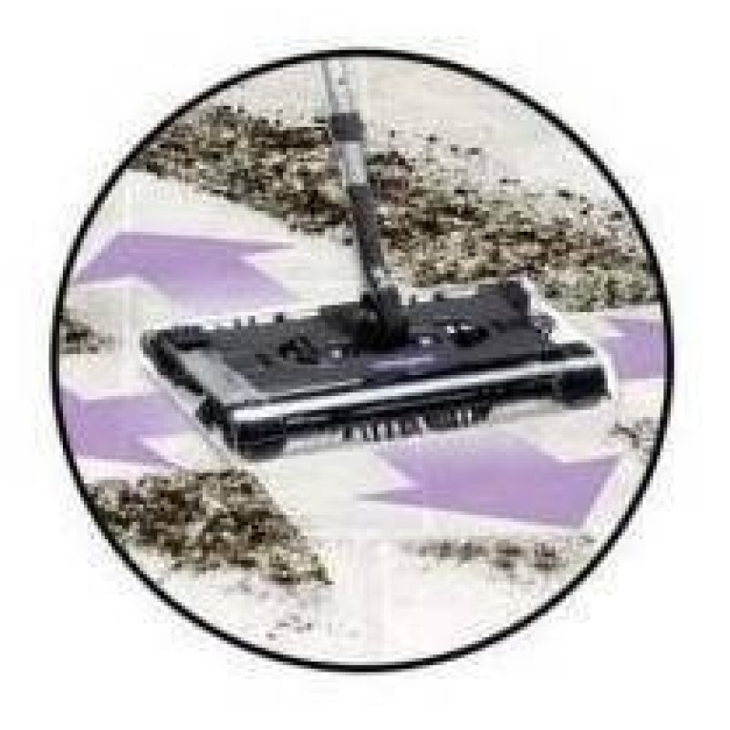 DOBO Scopa elettrica con batteria ricaricabile e manico snodabile S...