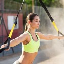 Kit ginnastica sospensione gancio sport potenziamento allenamento fitness 270cm