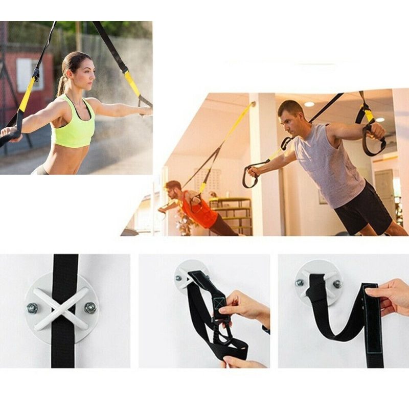 DOBO Kit ginnastica sospensione gancio sport potenziamento allename...