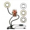 DOBO Lampada anello Led selfie live streaming video foto flessibile...