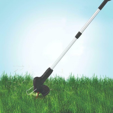 Tagliabordi elettrico prato batteria ricaricabile maniglia estendibile trimmer
