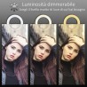 DOBO Lampada ad anello 15 cm luce LED treppiedi selfie streaming vi...