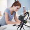 DOBO Lampada ad anello 15 cm luce LED treppiedi selfie streaming vi...