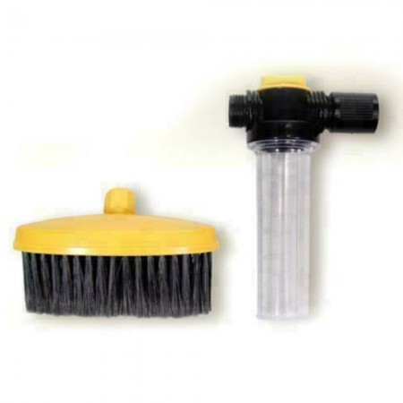 Lancia idropulitrice auto a pressione spazzola pompa acqua rubinetto alluminio