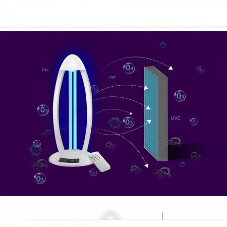 Lampada sterilizzatore UV luce ultravioletta telecomando disinfezione casa timer