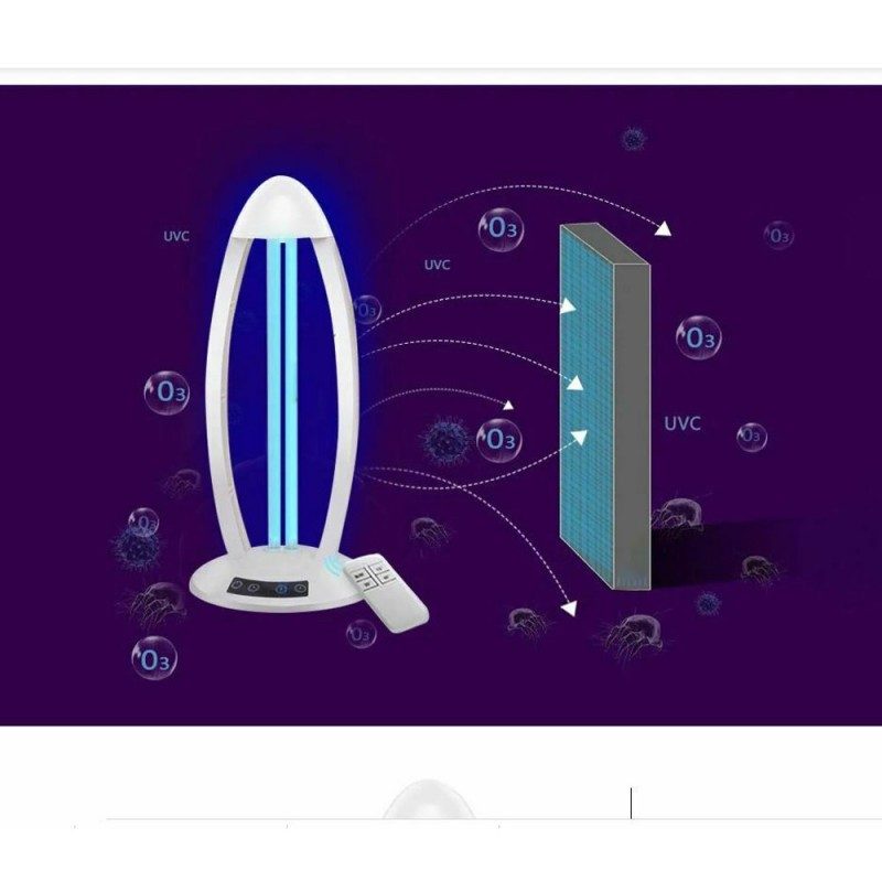 DOBO Lampada sterilizzatore UV luce ultravioletta telecomando disin...