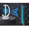 Lampada UV sterilizzatore luce ultra violetta germicida germi ozono telecomando