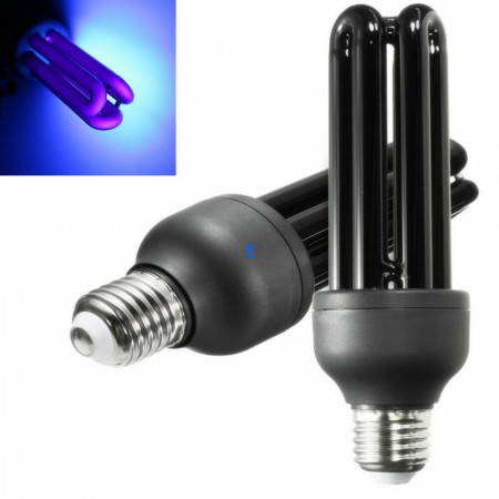 70 X Lampadina raggi UV 26 Watt E27 3U effetto fluorescente discoteca festa neon