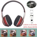 Cuffie bluetooth wireless stereo smartphone pc tv pieghevoli sport musica bassi