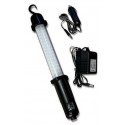 Torcia lampada da lavoro ricaricabile 12V 60LED auto meccanico cofano caricatore
