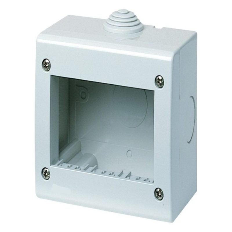 DOBO 2x Custodia tenuta stagna 2 o 3 Moduli IP40 compatibile con in...