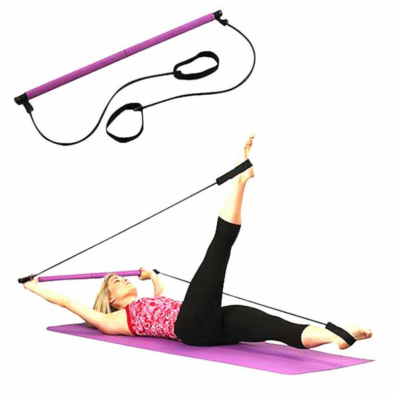 DOBO Attrezzo pilates elastico esercizi braccia resistenza corda el...
