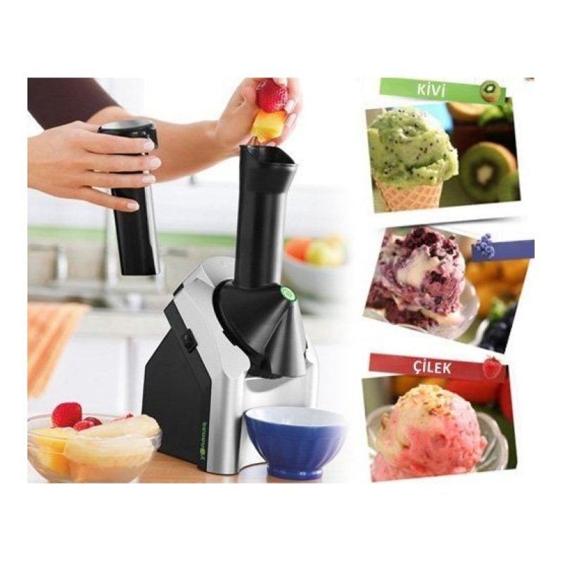 Macchina per fare gelati mousse creme dessert yogurt naturali con frutta fresca