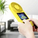 Console gaming ventilatore fan retrò 500 in 1 LCD giochi classici batteria USB