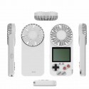 Console gaming ventilatore fan retrò 500 in 1 LCD giochi classici batteria USB