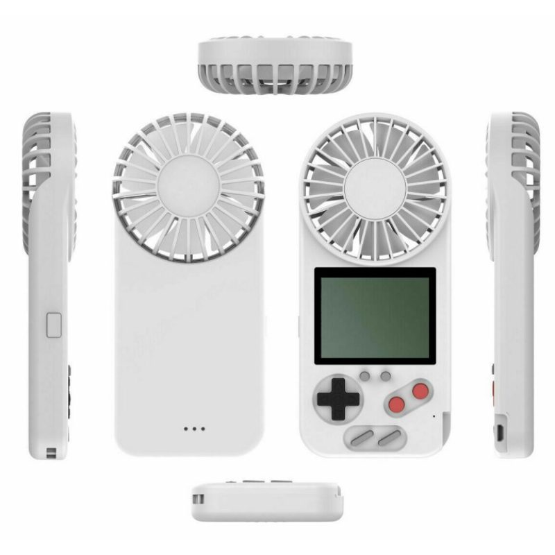 DOBO Console gaming ventilatore fan retrò 500 in 1 LCD giochi class...