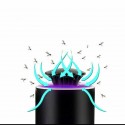 Aspiratore zanzare portatile USB lampada insetti ecologico zanzariera elettrica