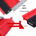 Metro misurazione profilazione angoli superfici squadrate tonde misurazione 25cm