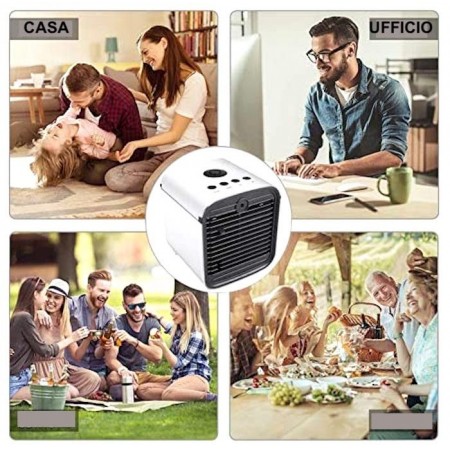 Raffrescatore aria purificatore raffreddamento umidifica regolabile clima filtra
