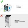 DOBO Raffrescatore aria purificatore raffreddamento umidifica regol...
