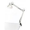 LAMPADA DA TAVOLO PROFESSIONALE CON MORSETTA STILE ARCHITETTO ATTACCO E27 COLORE NERO