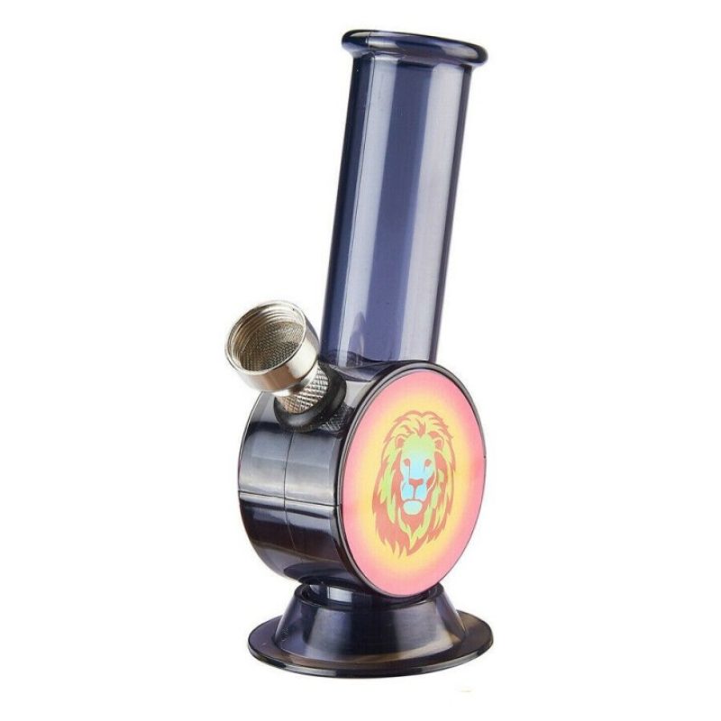DOBO Bong mini bong tondo acrilico acqua lion tabacco erbe aromatic...