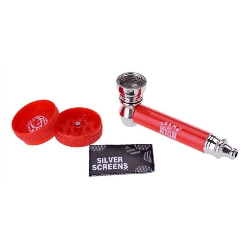 DOBO Set viaggio pipa mini grinder retine di ricambio pipetta tabac...