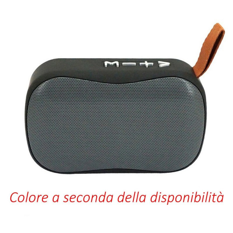 Cassa bluetooth portatile ricaricabile audio altoparlante speaker musica radio