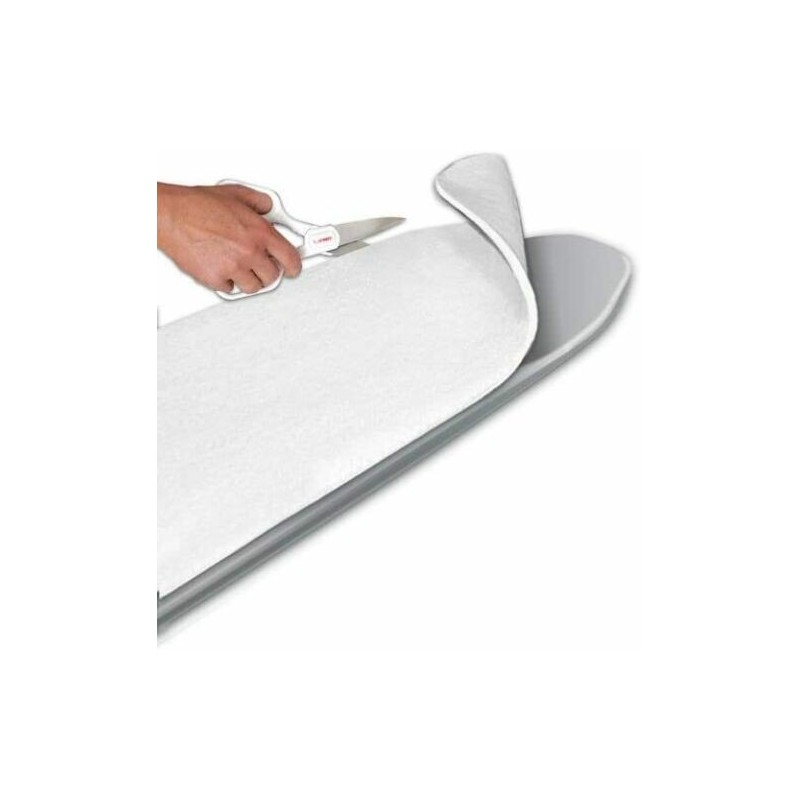Mollettone asse da stiro copriasse 130 x 45 cm universale ricambio soffice panno