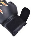 Guanti boxe fuoco bambini box sport lotta allenamento fascia avvolgente guantoni
