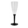 DOBO 6x Bicchieri flute plastica trasparenti monouso calici brindis...