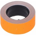 10x Rotoli etichette arancioni 21x12 cm prezzi 400 etichette adesivi prezzatrice