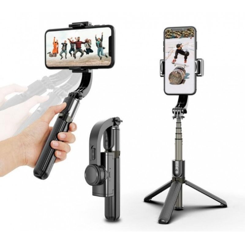DOBO Stabilizzatore smartphone treppiedi cellulare carica USB stabi...