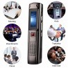 DOBO Registratore vocale digitale 8 gb mp3 ricaricabile voice recor...