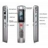 DOBO Registratore vocale digitale 8 gb mp3 ricaricabile voice recor...