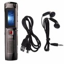 Registratore vocale digitale 8 gb mp3 ricaricabile voice recorder mini usb voce