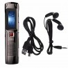 DOBO Registratore vocale digitale 8 gb mp3 ricaricabile voice recor...
