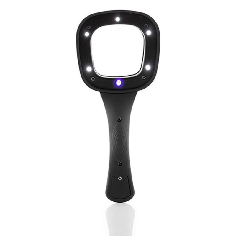 DRIWEI Lente di ingrandimento luce Led portatile 4x precisione lett...