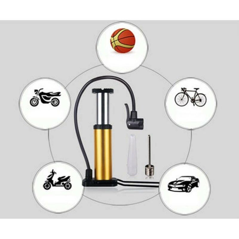 DOBO Mini pompa a pedale gonfiatore gomme ruote auto moto bici gonf...