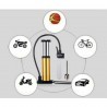 DOBO Mini pompa a pedale gonfiatore gomme ruote auto moto bici gonf...