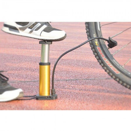 POMPA A PEDALE CON MANOMETRO LIONS 022R - Colore Amico